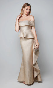 Gold- Mallory Gown