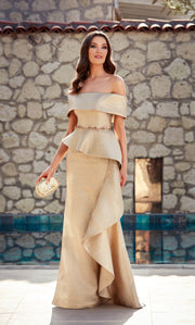 Gold- Mallory Gown
