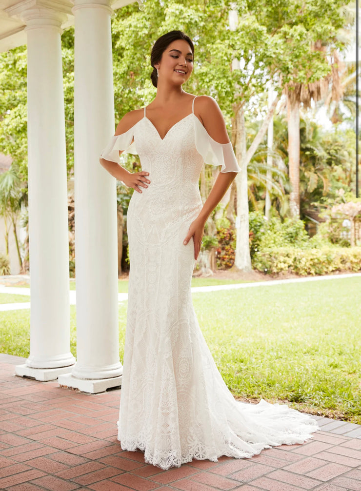 Cicely Gown - Ivory Almond