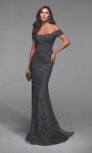 Charcoal Khail Gown