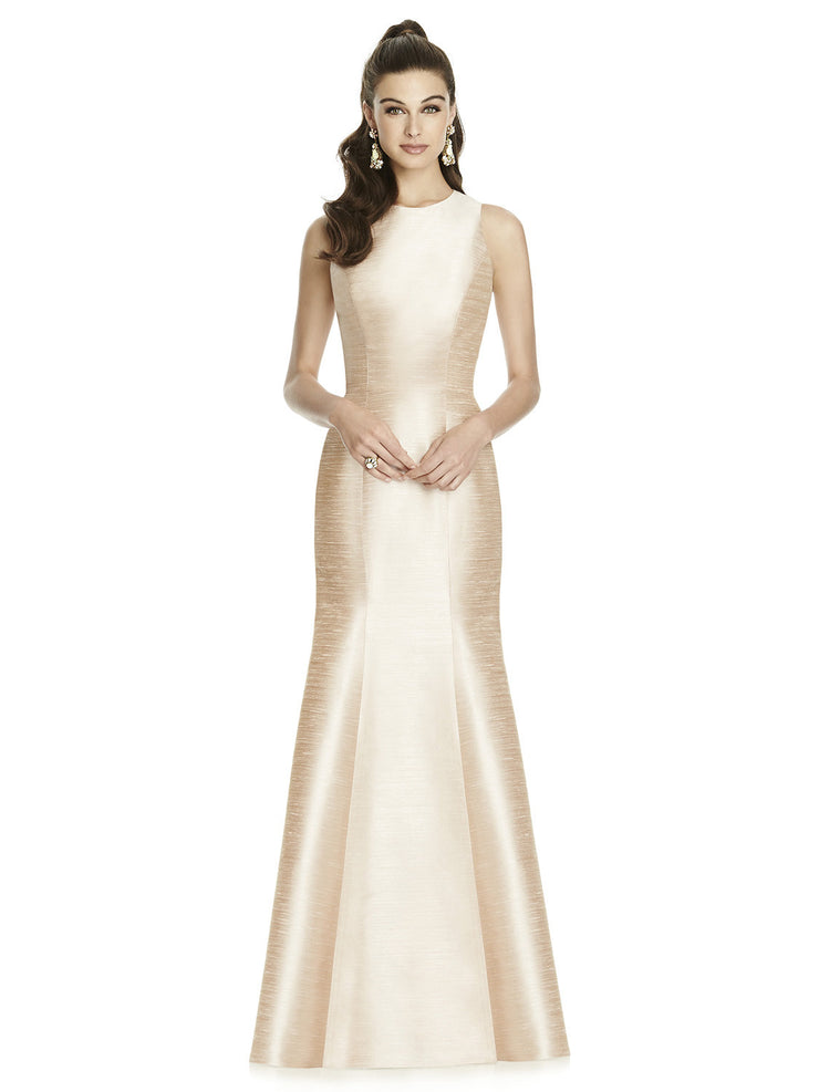 Trumpet Full Length  Bridesmaids Dress  D734 - Chicago Bridal Store Company