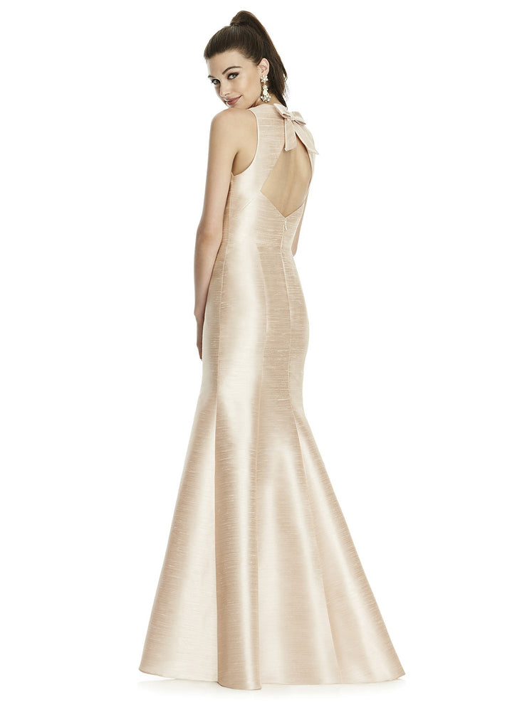 Trumpet Full Length  Bridesmaids Dress  D734 - Chicago Bridal Store Company
