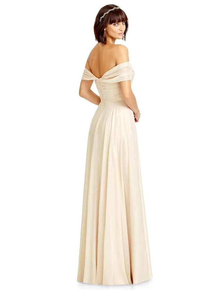 Dessy sales lux chiffon
