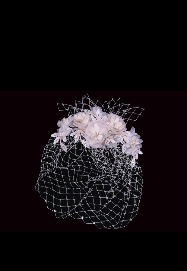 Ciara | Tulle Cage Veil