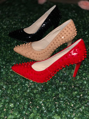 Miss Betsy Shoe - Color Red - Chicago Bridal Store Company