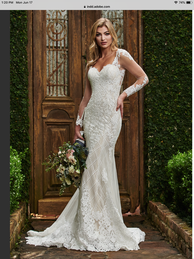 Hannah Gown- Couture Damour MB4065 - Chicago Bridal Store Company