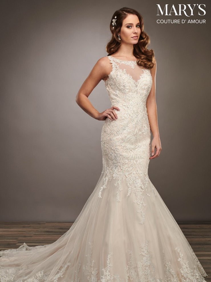MaryGrace Gown- Couture Damour MB4071 - Chicago Bridal Store Company