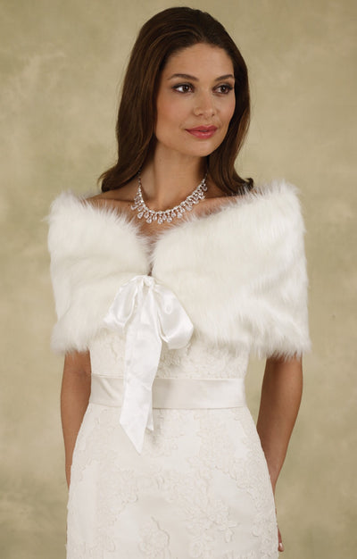 Enchanted Fur Cape 2107 M7107 - Chicago Bridal Store Company