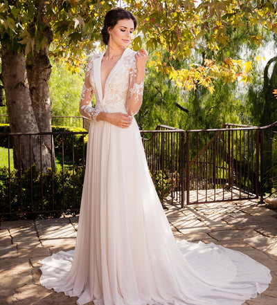 The Salem Wedding Gown - Chicago Bridal Store Company