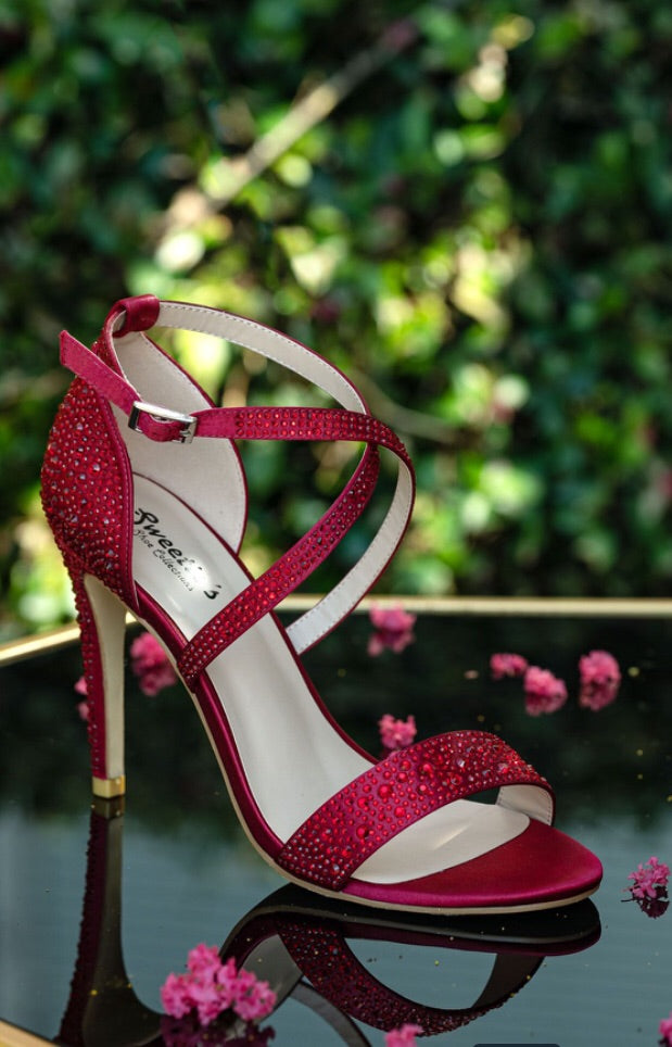 Miss Ruby Burgundy Shoe