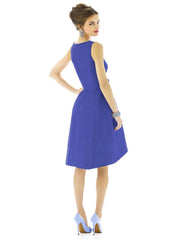 Alfred Sung Dress D586 - Chicago Bridal Store Company