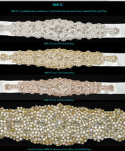 Bling Rhinestone Bridal Belt ~Style Bride-002 - Chicago Bridal Store Company