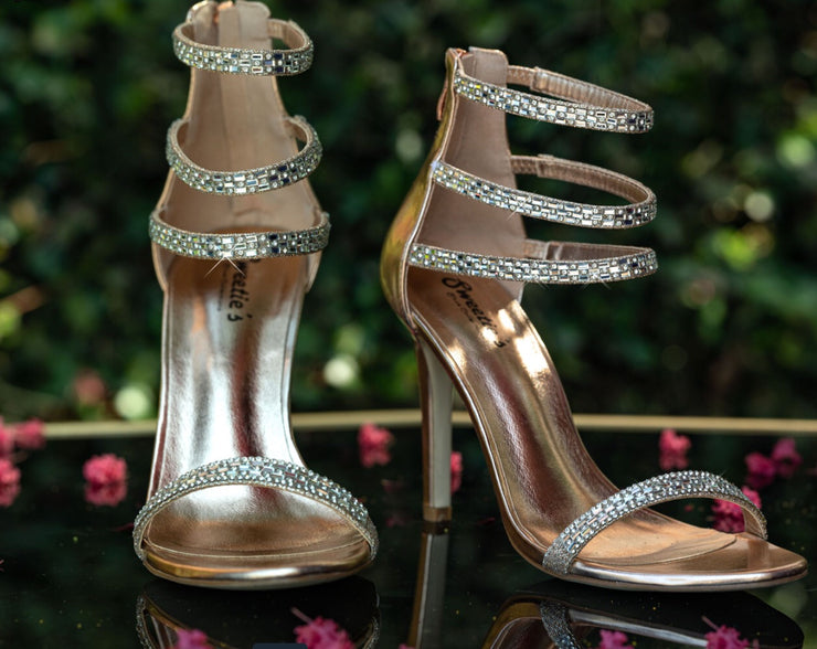 Miss Paris Rose Gold Shoe - Chicago Bridal Store Company
