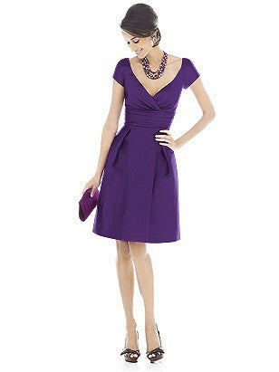 Alfred Sung Dress D502 - Chicago Bridal Store Company