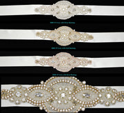 Bling Rhinestone Bridal Belt ~ Style Bride-005 - Chicago Bridal Store Company