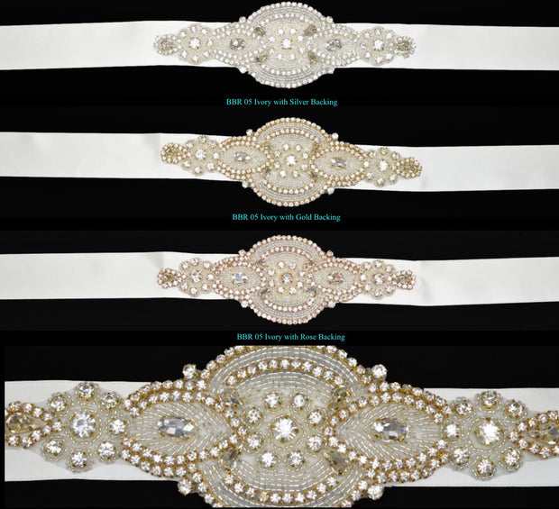 Bling Rhinestone Bridal Belt ~ Style Bride-005 - Chicago Bridal Store Company