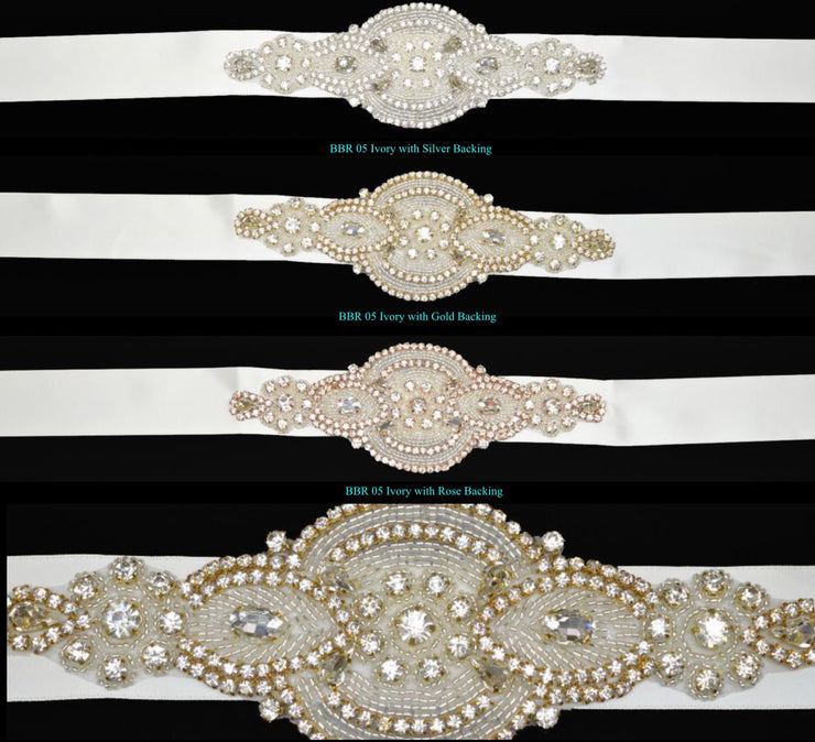 Bling Rhinestone Bridal Belt ~ Style Bride-005 - Chicago Bridal Store Company