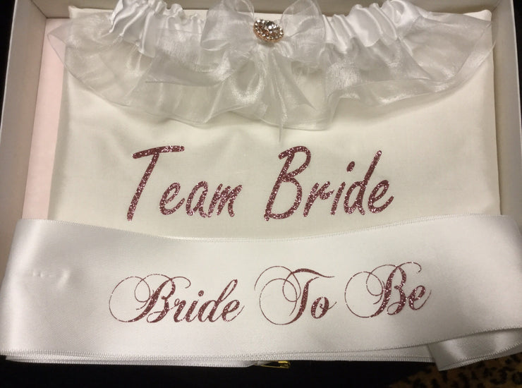 Rose Gold Team Bride Set - Chicago Bridal Store Company