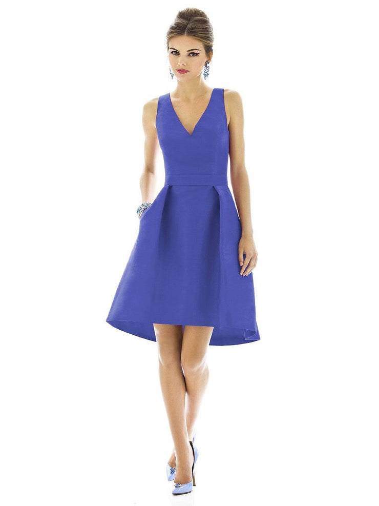 Alfred Sung Dress D586 - Chicago Bridal Store Company