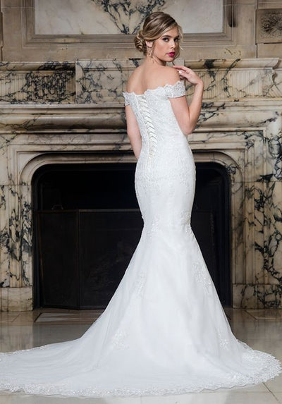 The Chantal Mermaid Wedding Dress - Chicago Bridal Store Company