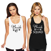 Tribal Bride & Bride Squad Racerback Tank Top - Chicago Bridal Store Company