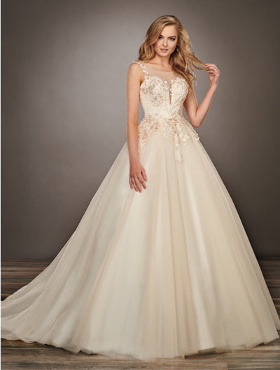Layla Gown- Couture Damour MB4060 - Chicago Bridal Store Company