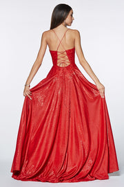 Sizzling Red Formal Gown - Chicago Bridal Store Company