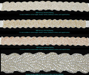 Bling Rhinestone Bridal Belt ~ Style Bride-004 - Chicago Bridal Store Company