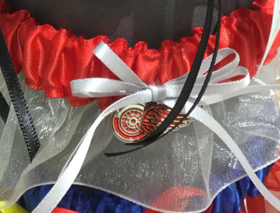 Detroit Red WingsWedding Garter - Chicago Bridal Store Company