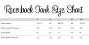 I Do and I Do Crew Glitter Print Racerback Tank Top - Chicago Bridal Store Company
