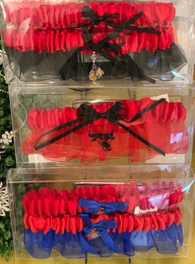 Chicago Bulls Garter - Chicago Bridal Store Company