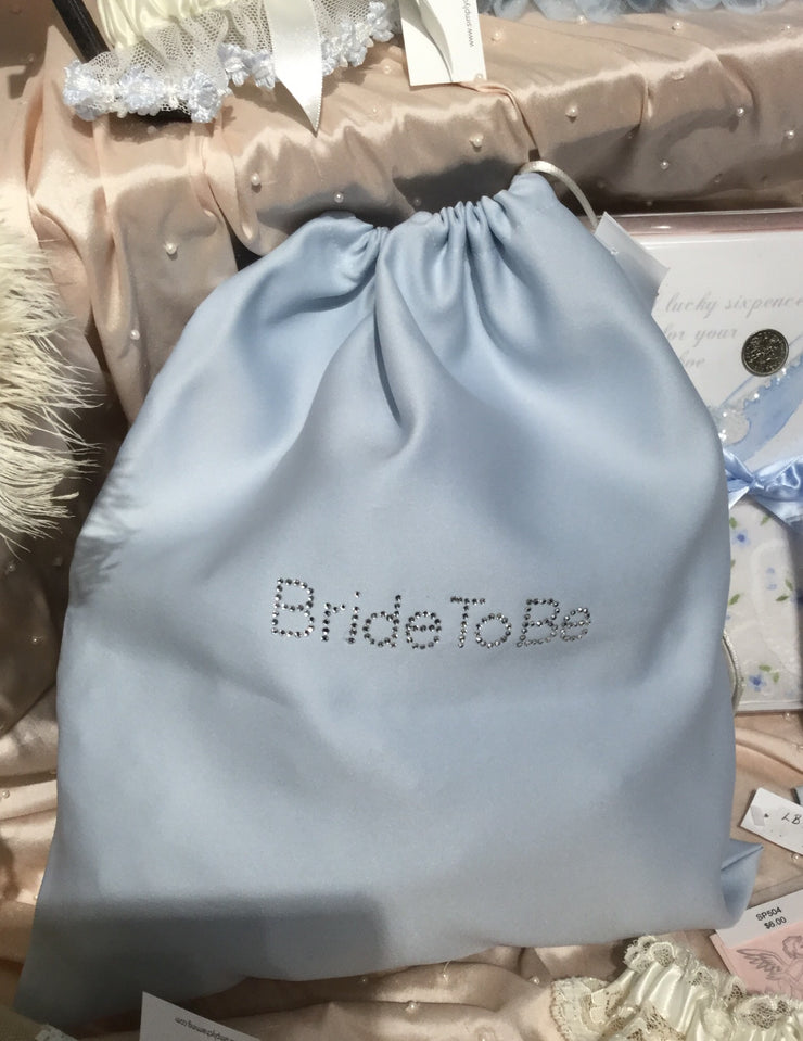 Something Blue Bride to Be Bag - Chicago Bridal Store Company