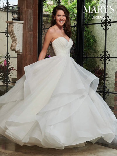 The Florence Princess Tulle Bridal Gown - Chicago Bridal Store Company