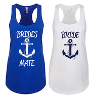 Nautical Themed Anchor Ideal Racerback Tank Top - Chicago Bridal Store Company