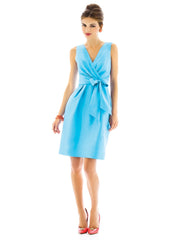 Alfred Sung Dress D597 - Chicago Bridal Store Company