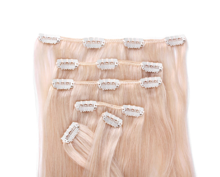 Bliss Blonde Clip In Hair Extensions - Chicago Bridal Store Company