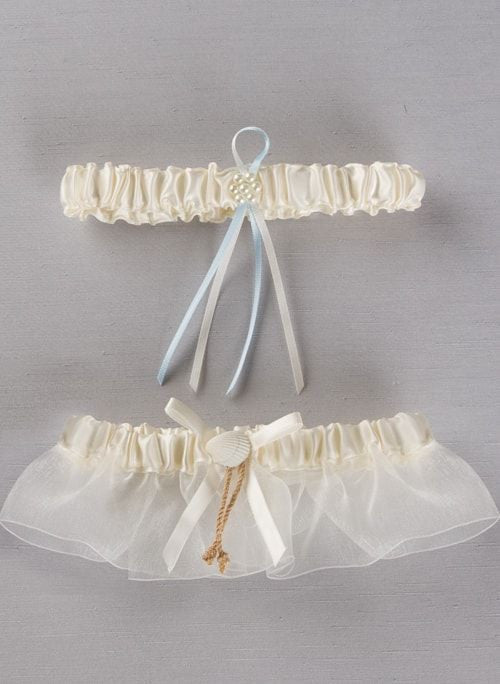 Seashore Bridal Garter Set - Chicago Bridal Store Company