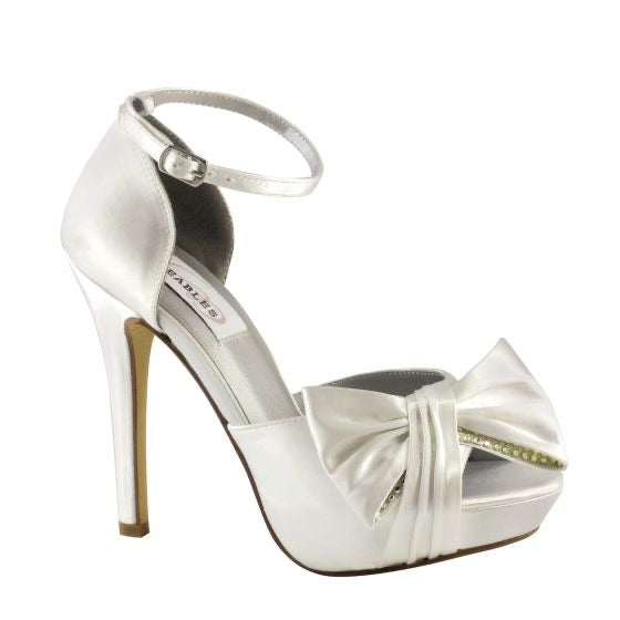 Miss Jay Bow Tie Wedding Shoe
