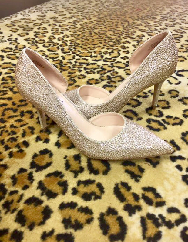 Marissa Sparking Evening Shoe - Chicago Bridal Store Company