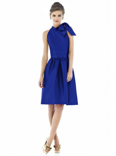 Alfred Sung Dress D532 - Chicago Bridal Store Company