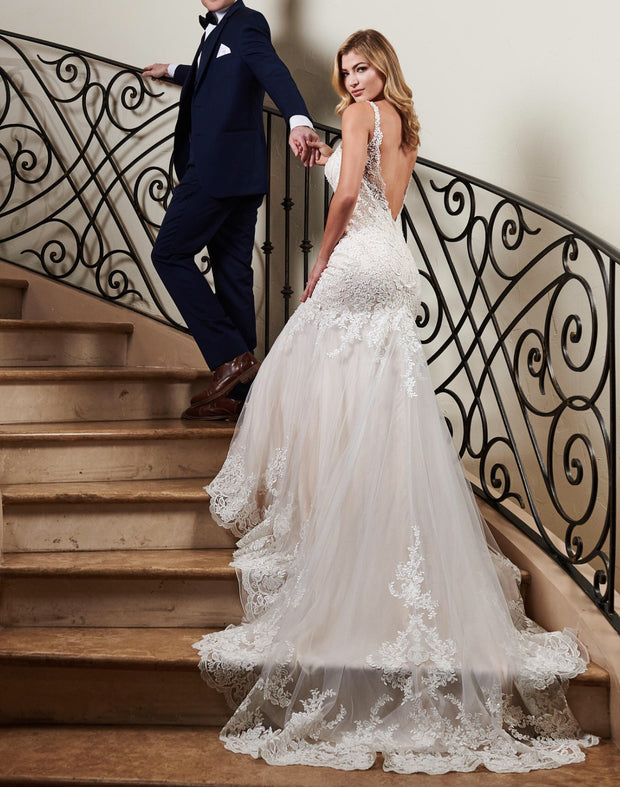 MaryGrace Gown- Couture Damour MB4071 - Chicago Bridal Store Company