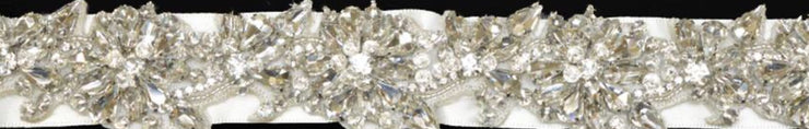 Bling Rhinestone Bridal Belt ~ Style Bride-007 - Chicago Bridal Store Company