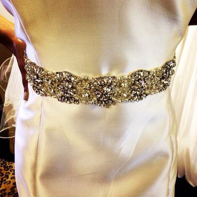 Selena Bridal Belt - Chicago Bridal Store Company