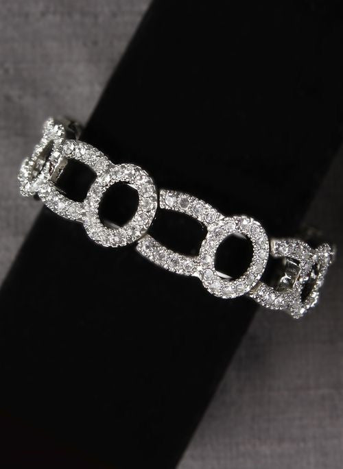 Chain Link Glamour Bracelet - Chicago Bridal Store Company