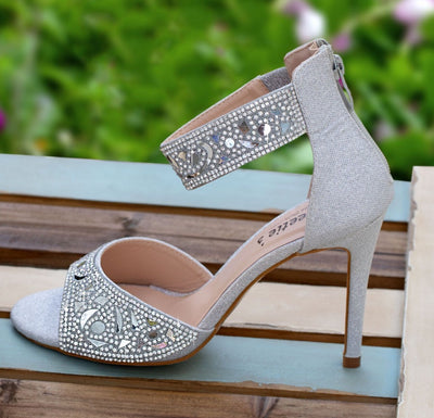 Miss Tori Sliver Shoe - Chicago Bridal Store Company