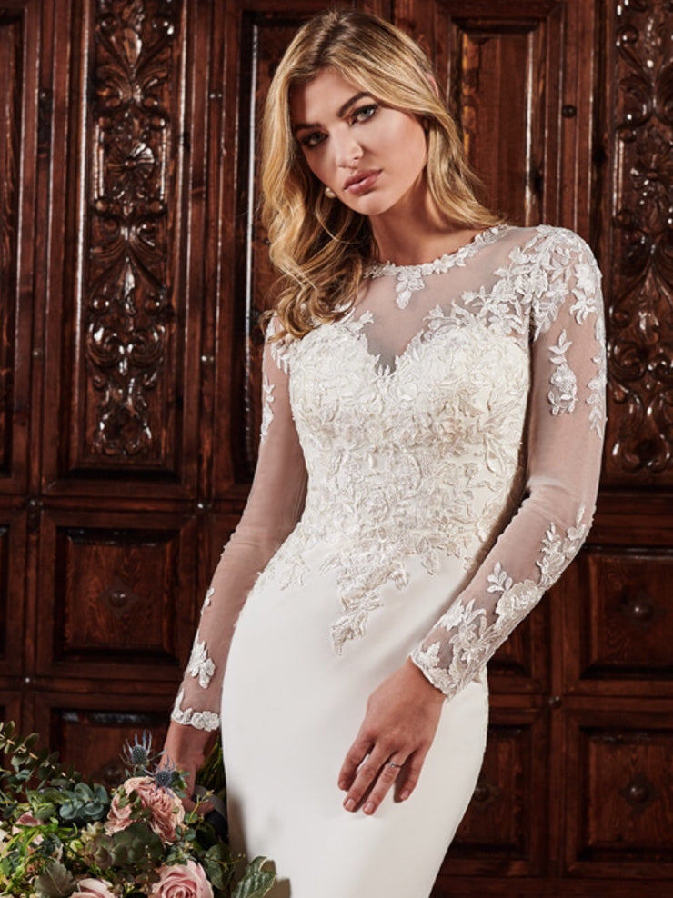 Amelia Gown- Moda Bella MB2066 - Chicago Bridal Store Company