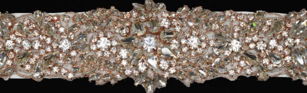 Bling Rhinestone Bridal Belt ~ Style Bride-008 - Chicago Bridal Store Company