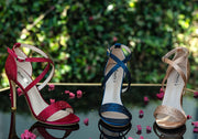 Miss Ruby Gold Shoe - Chicago Bridal Store Company