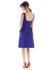 Alfred Sung Dress D440 - Chicago Bridal Store Company