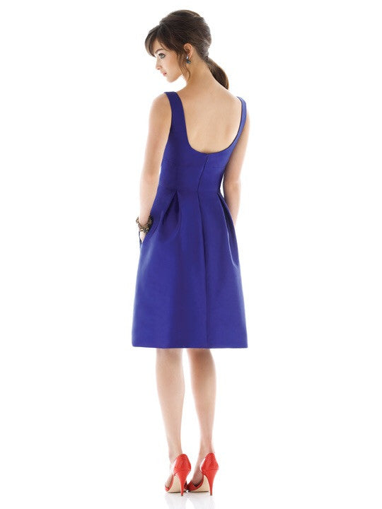 Alfred Sung Dress D440 - Chicago Bridal Store Company